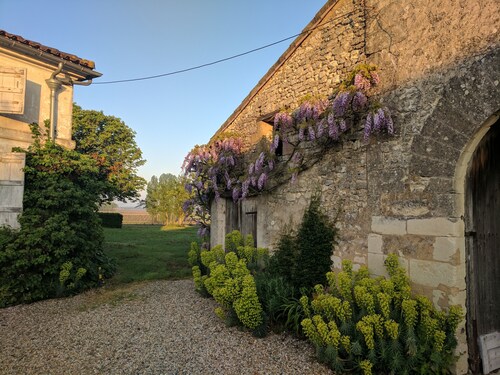 Fabulous family French farm House with pool in quiet hamlet .