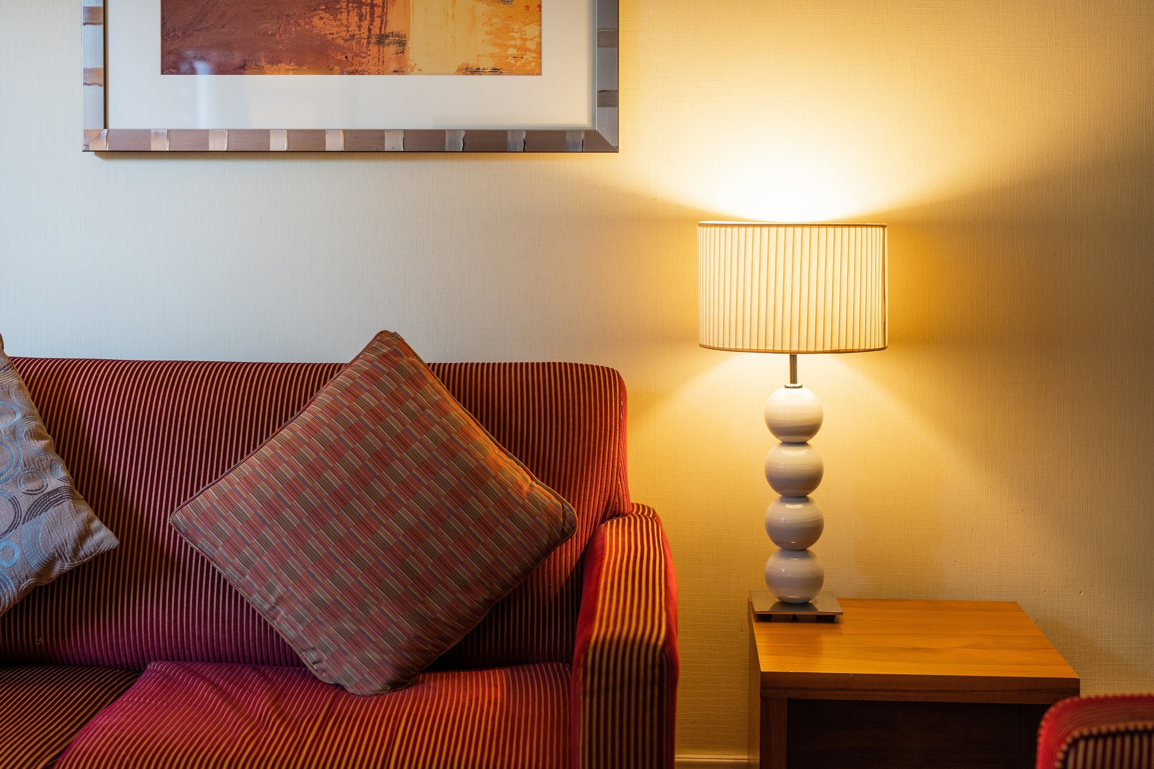 junior room | in-room safe, laptop workspace, blackout curtains, iron/ironing board