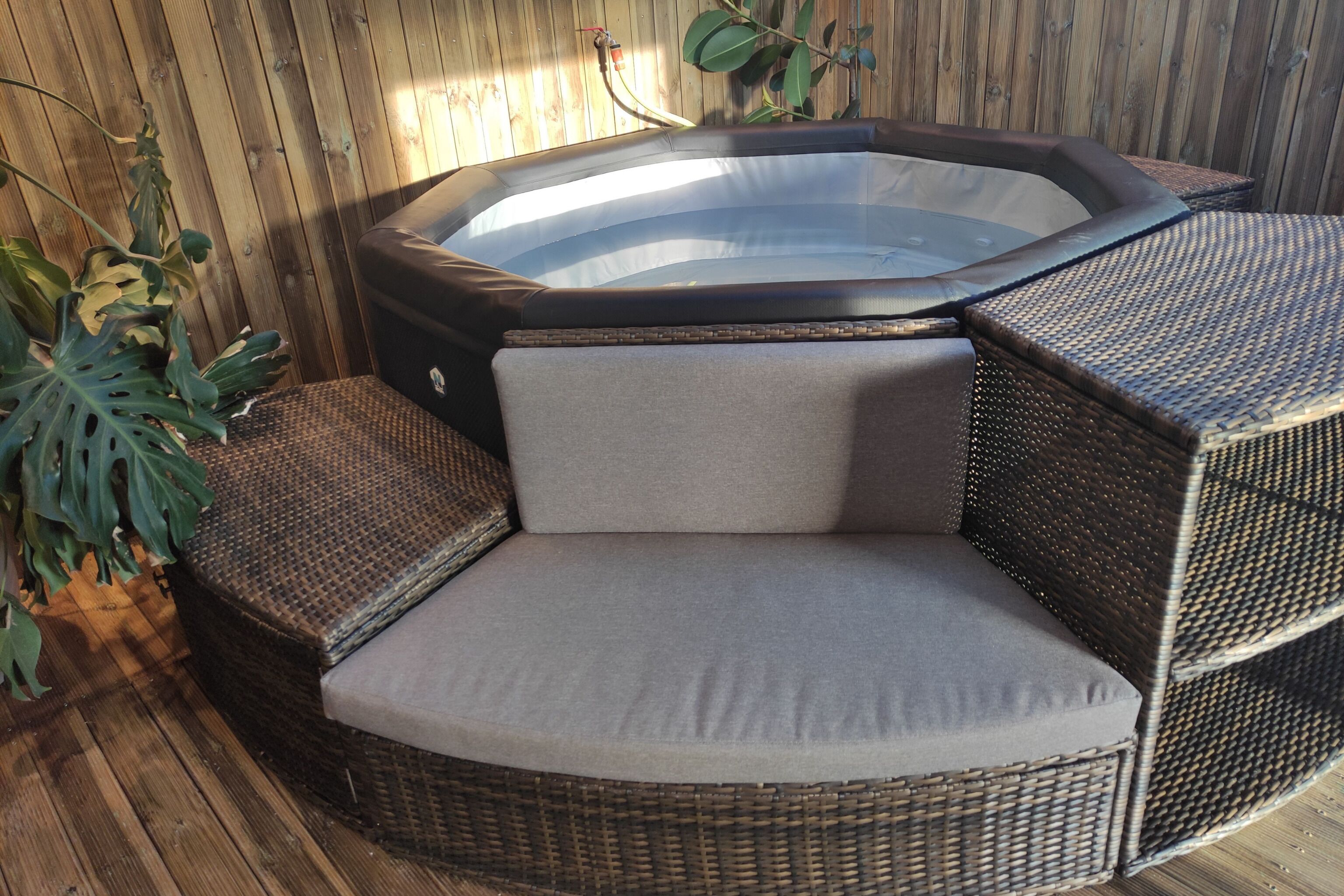 Behandelingskamers voor koppels, hotstone-massages