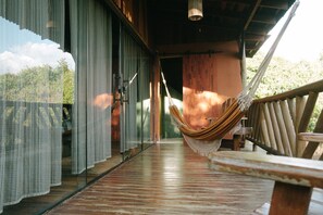 Comfort-Dreibettzimmer, Bergblick