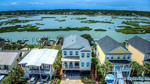 Exterior - Marsh Oak | Luxury 4 Bed, 4 Bath Inlet Front New Home with Dock (Garden City Beach)