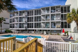 Pool - Ocean Cove 306 - Three Bedroom, Two 1/2 Bath Oceanfront Condo (Garden City Beach)