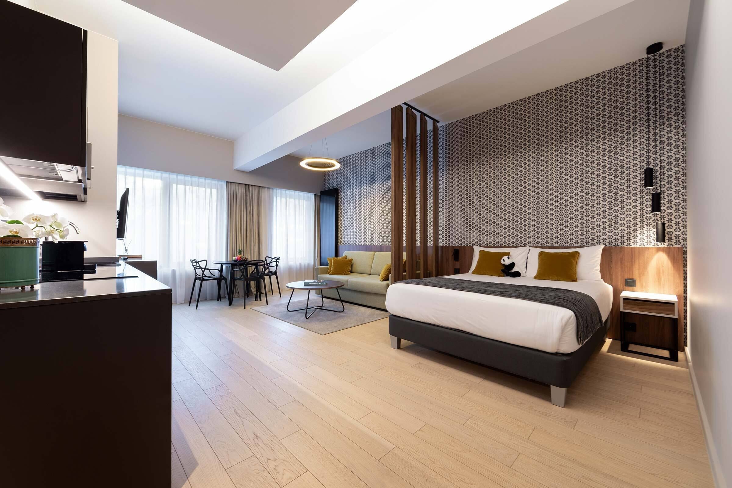 ซูพีเรียสตูิดิโอ | เตียง Select Comfort, ตู้นิรภัยในห้องพัก, ห้องเก็บเสียง, Wi-Fi ฟรี