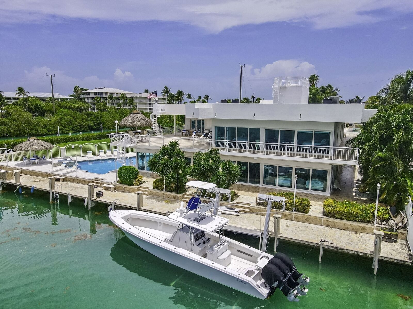 Duck Key Summit Too 5 Bedroom 5 Baths Duck Key w 140` Dock ,Private Pool,