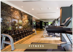 Fitness facility - Modern & Private Family Suite Prime Patong Beach / Phuket !! (Patong)