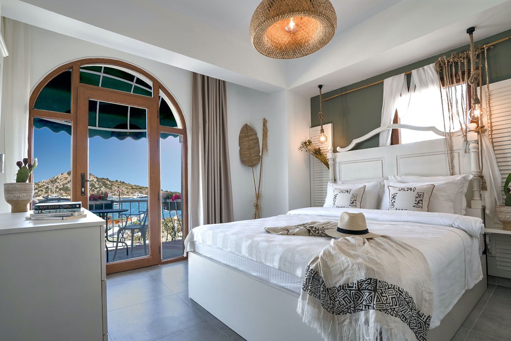 Edredón, camas Select Comfort y cortinas blackout 