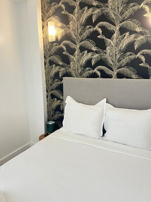 1 chambre, fer et planche à repasser, draps fournis