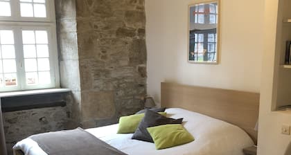 Appartement 54m2 plein centre historique vue mer