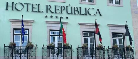 Fachada del alojamiento