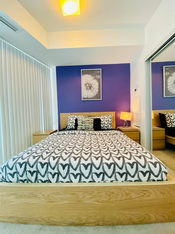 1 bedroom, iron/ironing board, free WiFi, bed sheets