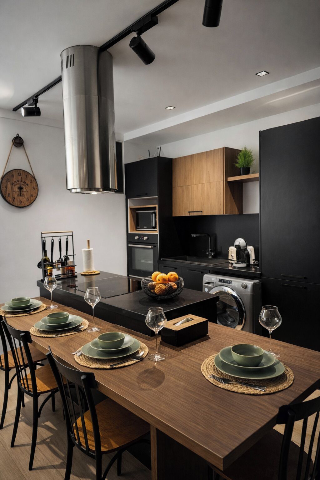 冰箱、微波炉、烤箱、炉灶