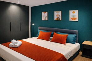 2 bedrooms, iron/ironing board, free WiFi, bed sheets - Captivating 2-bed Apartment in Tunis (Tunis)