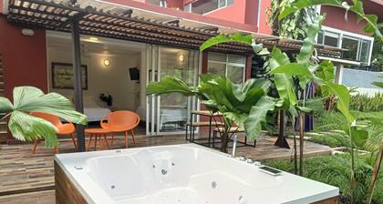 Hermosa habitación con Jacuzzi en el bosque a 10 minutos de la ciudad de Pereira