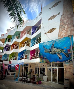 Fachada del alojamiento
