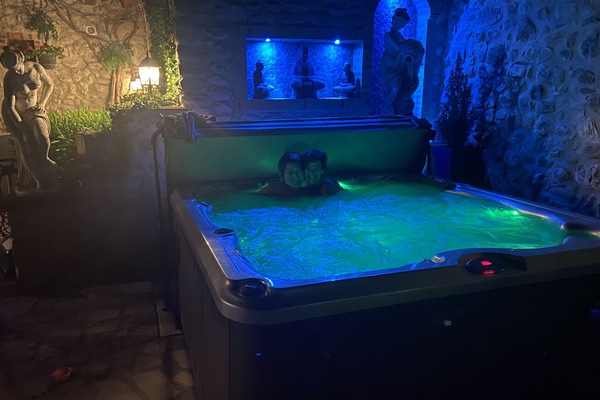 Bain à remous extérieur