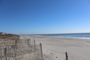 On the beach