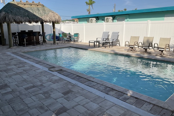 Pool Area with Tiki Bar