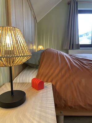 2 chambres, accĂšs au Wi-Fi (inclus), literie fournie