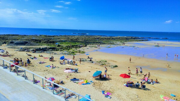 Accommodatie ligt op het strand