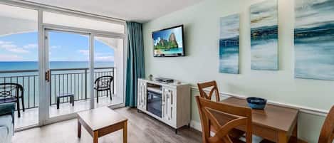 Smart-tv en een kantoor