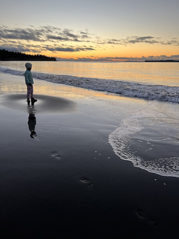 Liegestühle, Strandtücher