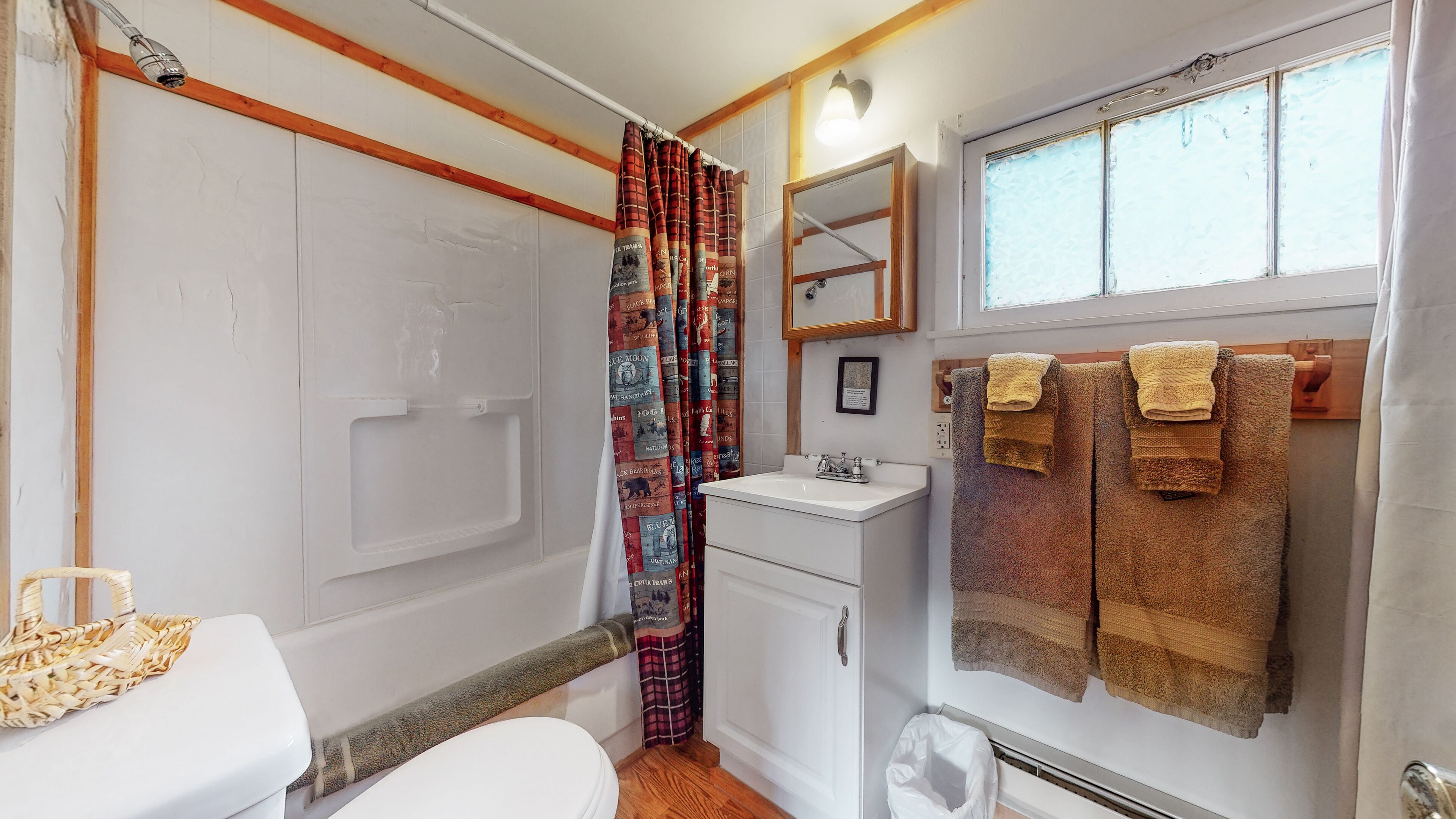 Cabane Confort, 1 chambre, cuisine, vue lac | Salle de bain