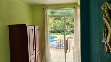 Family Apartment | 1 bedroom, blackout drapes, free WiFi, bed sheets