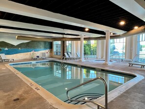 Indoor pool, outdoor pool
