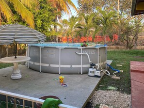 Outdoor spa tub - Charming house with pool minutes from the beach! (Nueva Gorgona)