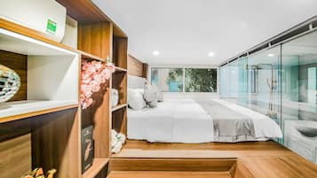Habitación doble Deluxe | Minibar, wifi gratis y ropa de cama