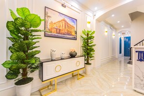 Zona de estar del vestíbulo