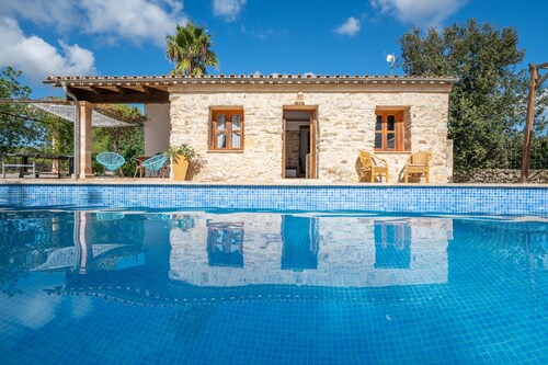 Villa 'Finca Marina Pollença' with Mountain View, Private Pool & Wi-Fi