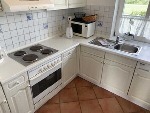 Fridge, microwave, oven, dishwasher - Friesenhof Windfang, Deutschland (Nordstrand)
