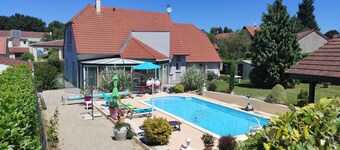 House in the countryside, very quiet area.