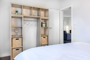 2 Schlafzimmer, Reisekinderbett, WLAN, Bettwäsche
