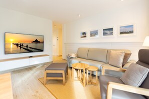 Fernseher, Kamin