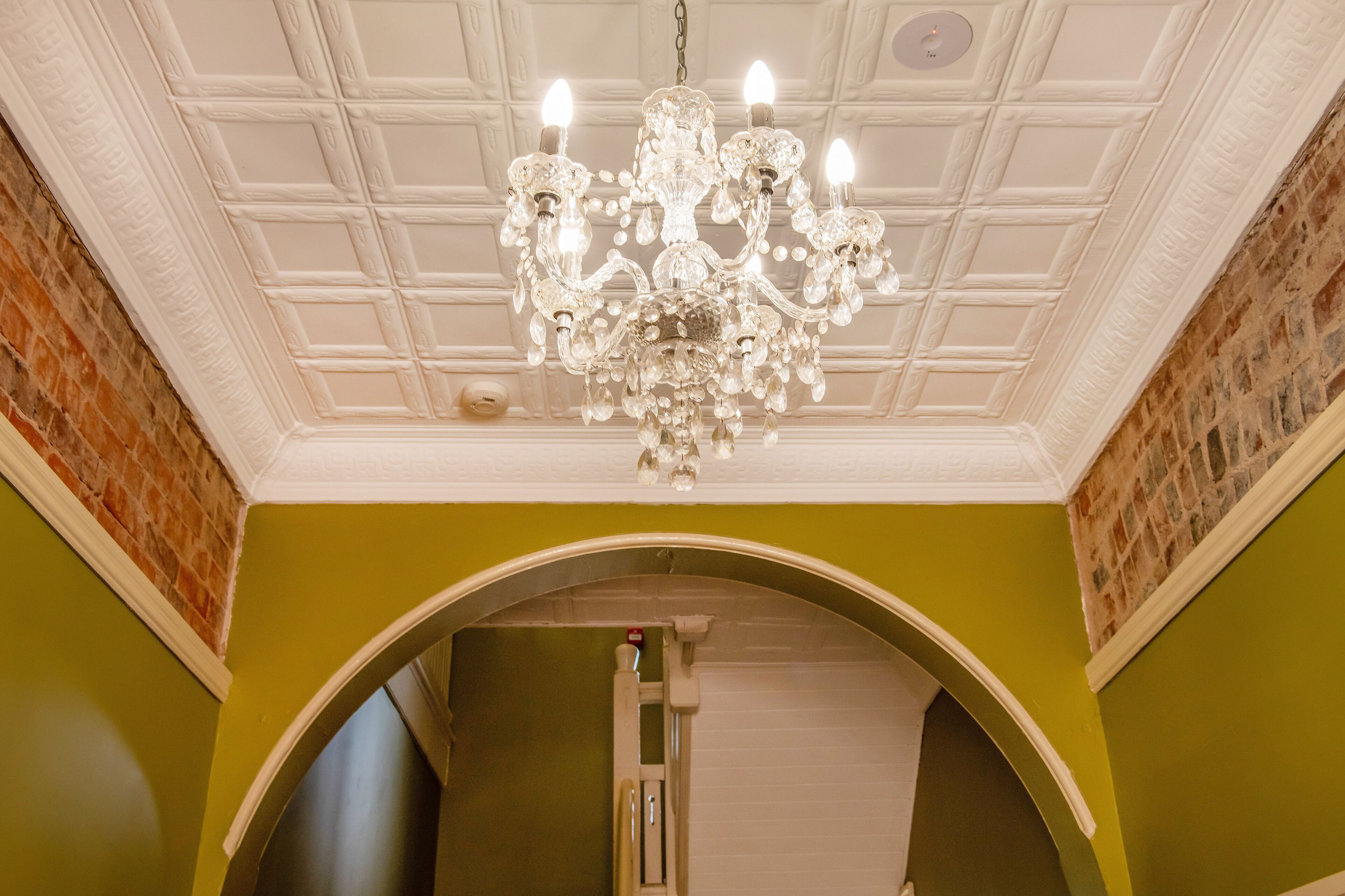 Interior entrance