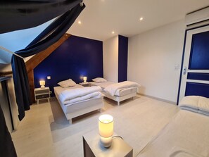 6 chambres, Wi-Fi gratuit