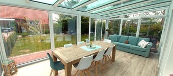Spacious vacation home (90m²), 3 bedrooms, 2 bathrooms, garden on 2 floors