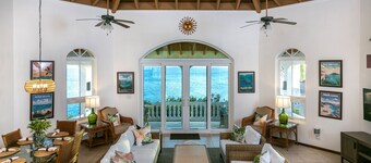 Sea Palms 3 bed 3 1/2 bath. Private pool. 5 min. to Cruz Bay. Sunset views!!!