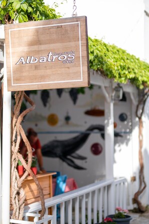 Front of property - Albatros Hotel (Bozcaada)