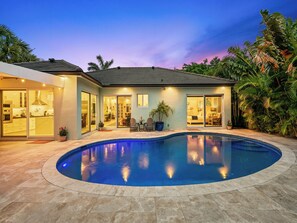 Beheizter Pool