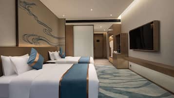 Habitación, 2 camas individuales, para no fumadores | Wifi gratis y ropa de cama