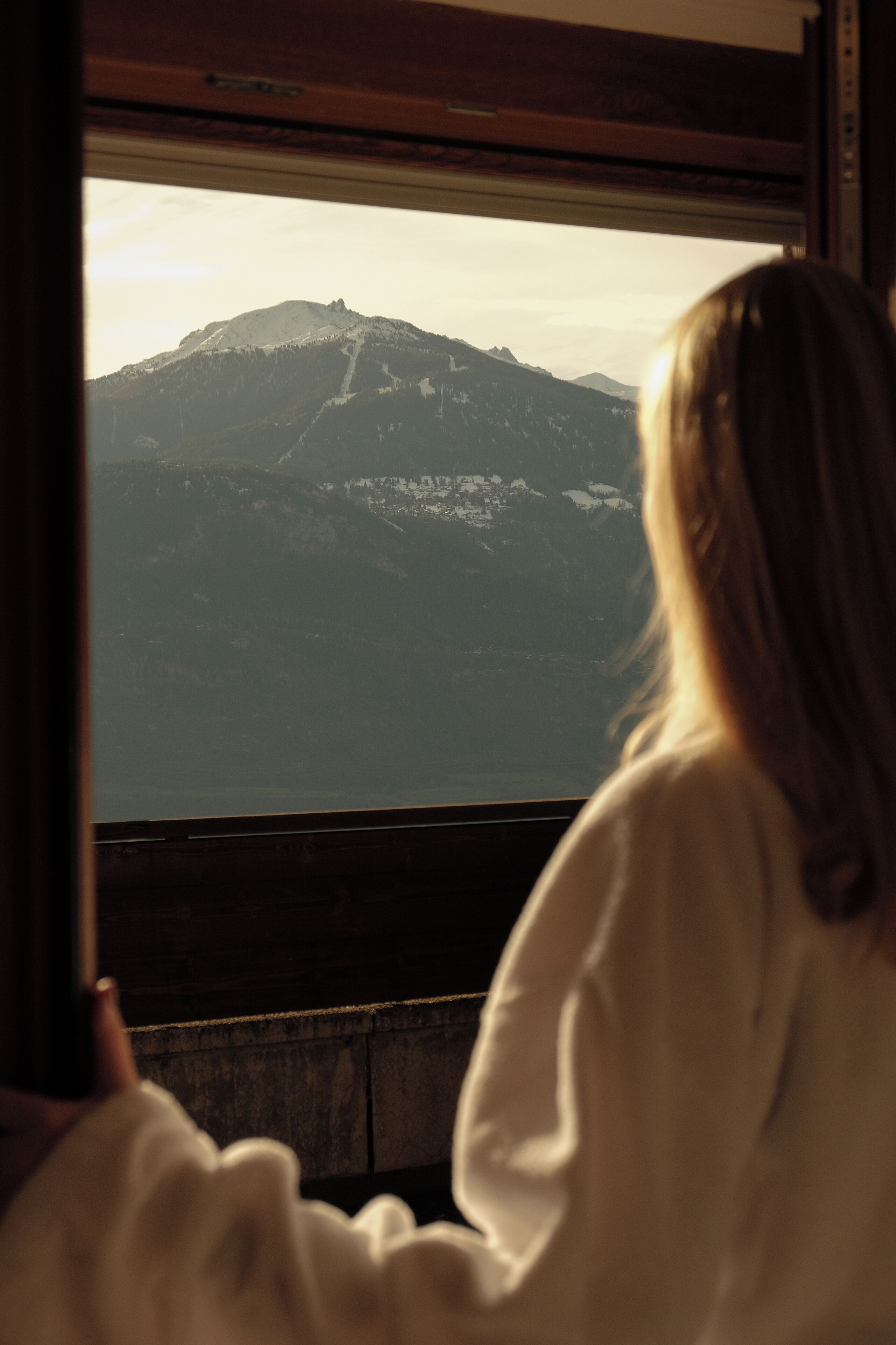 Panoramic Double Room, 1 King Bed, Balcony, Mountain View