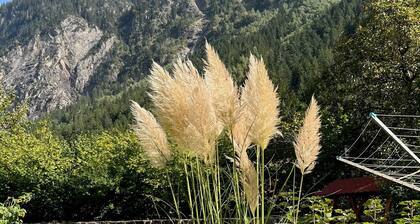 Flat (2nd floor), near Andermatt, for max 9 Pers, 4 sleepingsrooms and 2 bath