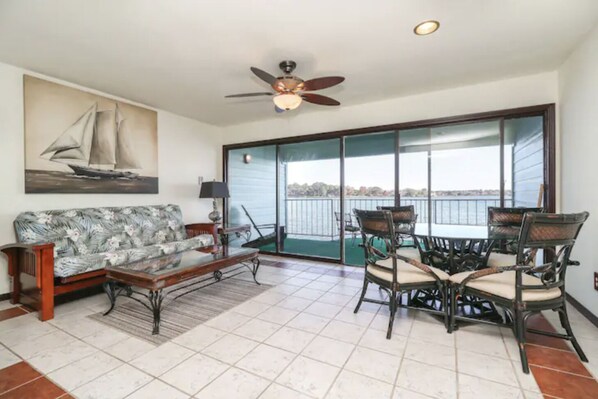 テレビ、DVD プレーヤー、書庫、ミュージックライブラリ