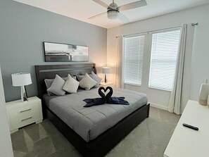 6 bedrooms, iron/ironing board, free WiFi, bed sheets