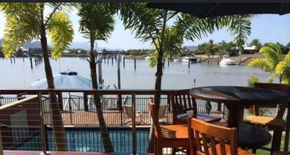 Waterfront Townhouse at Marina Entrance !