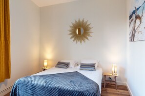 1 makuuhuone, ilmainen Wi-Fi, vuodevaatteet