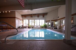 Indoor pool, outdoor pool